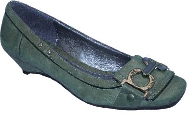 Zapato de tacon bajo Lola Blue