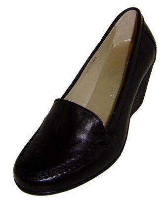 Zapato en piel para Sra. Ley Land.Ref:13100
