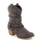 Bota cowboy con hebillas casa Charo Fenández.Ref:51662