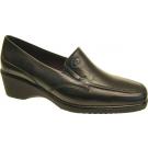 Zapato de cuña en piel para Sra. Pitillos.Ref:700