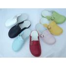 Zueco en piel muy confortable para mujer ELIKE. Modelo Relax