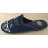 Zapatilla de casa Biorelax Grenoble Marino. Ref:1407