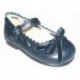 Zapato azul marino para niña en piel de la casa Roly Poly ref:119